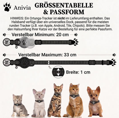 ANIVIA™ SafetyCollar One – Hybrid-Sicherheits-Katzenhalsband (Vorverkauf)