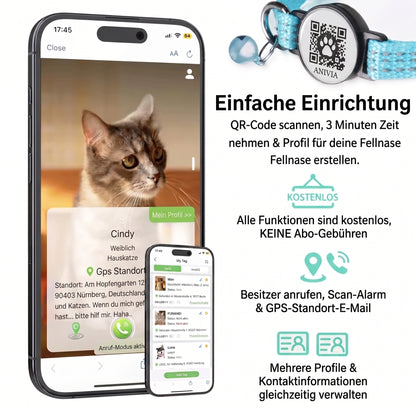 ANIVIA™ SafetyCollar One – Hybrid-Sicherheits-Katzenhalsband (Vorverkauf)